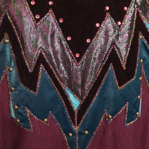 ~{Caché}~ Vintage 80's wool drop sleeve cardigan. - Picture 4 of 7